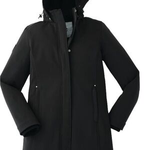 ROOTS 73 Women's  Black Hooded Soft Shell Jacket - size XS